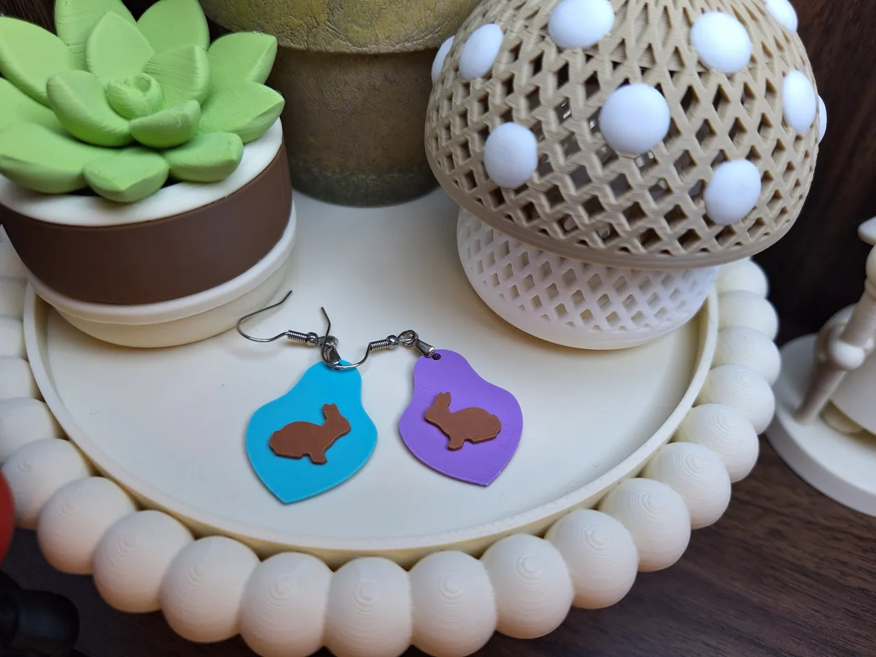 Bunny Drop Earrings view 2