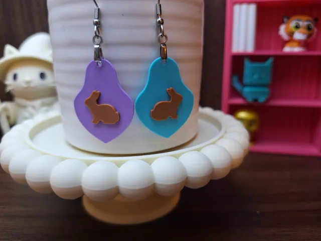 Bunny Drop Earrings