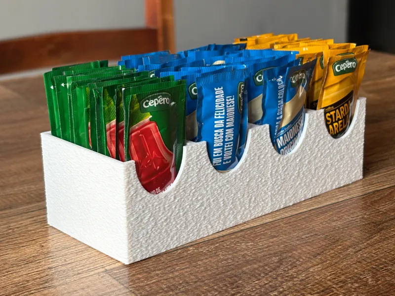 Organizador de Sachês de Molhos