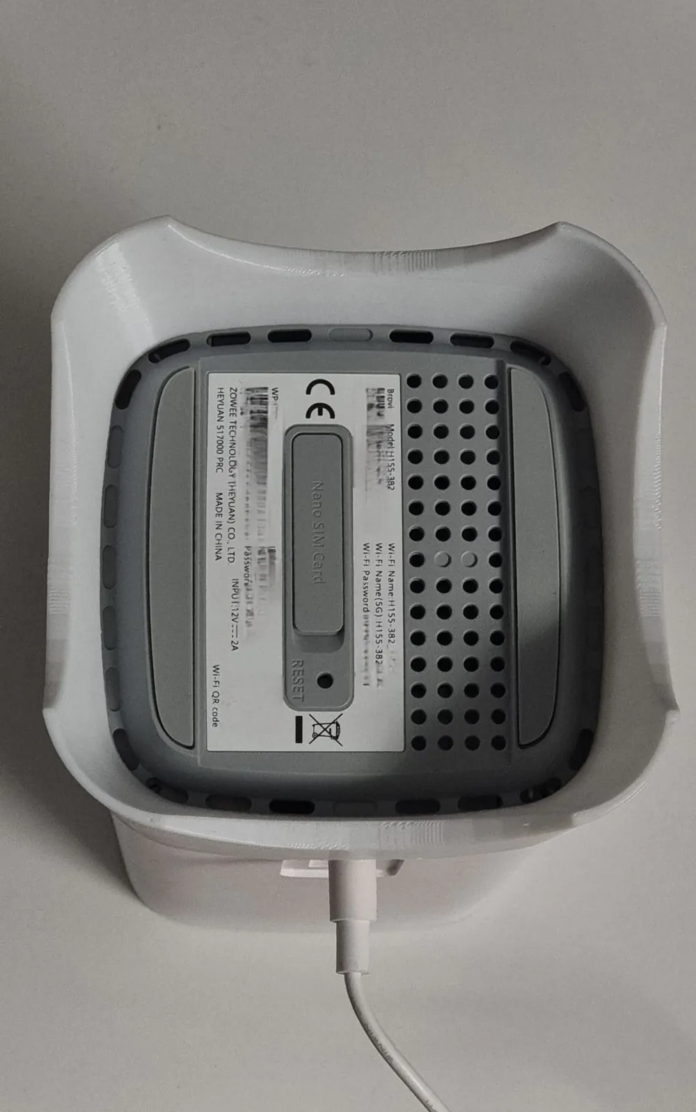 H155 Router Back Brovi Huawei 5G CPE 5s router stand H155-382 - Free 3D Print Model ...
