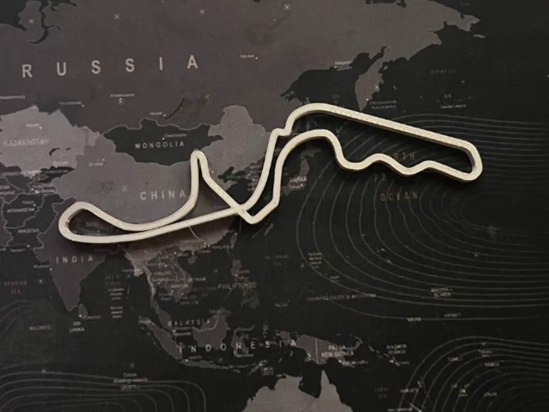 Formula 1 Suzuka Circuit Model