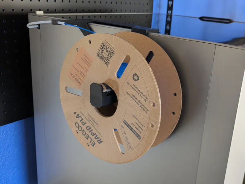 Qidi Plus 4 Side Spool Mount with PTFE Guide