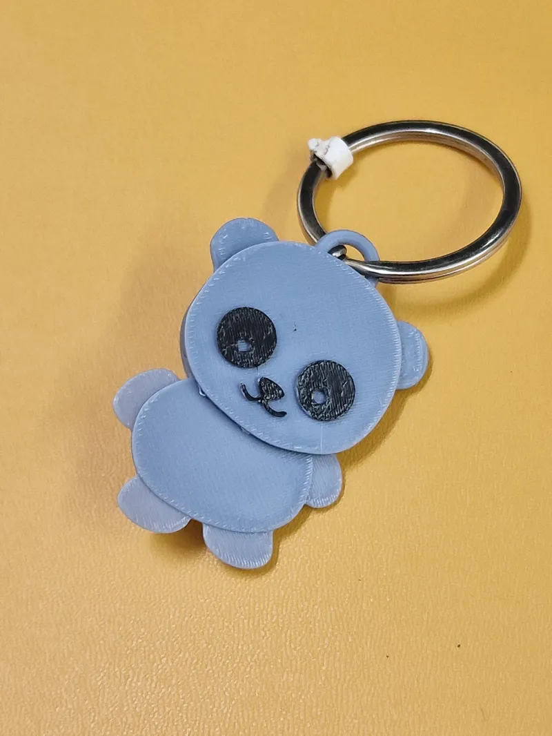 panda keychain