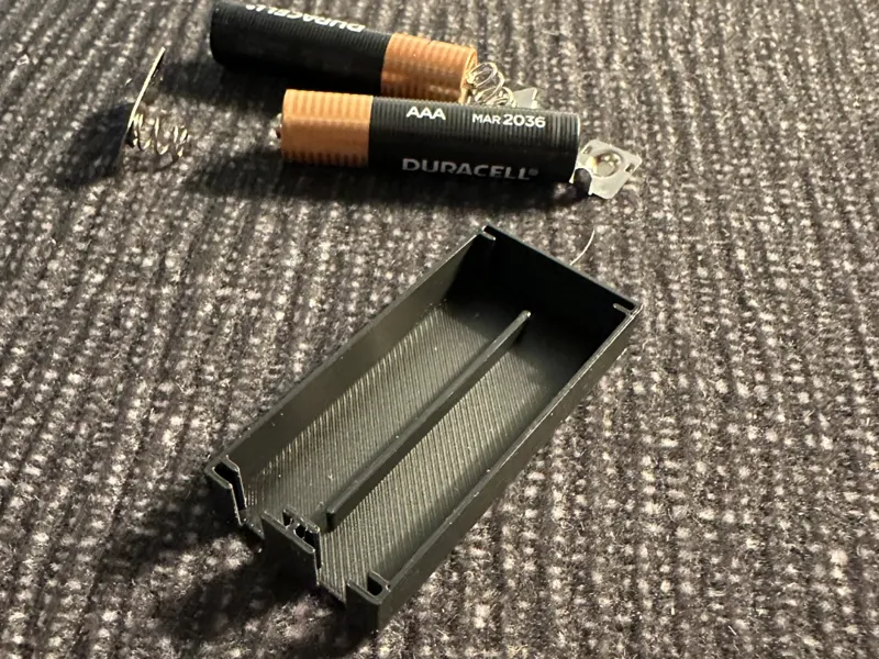 Dual AAA Battery Series Holder