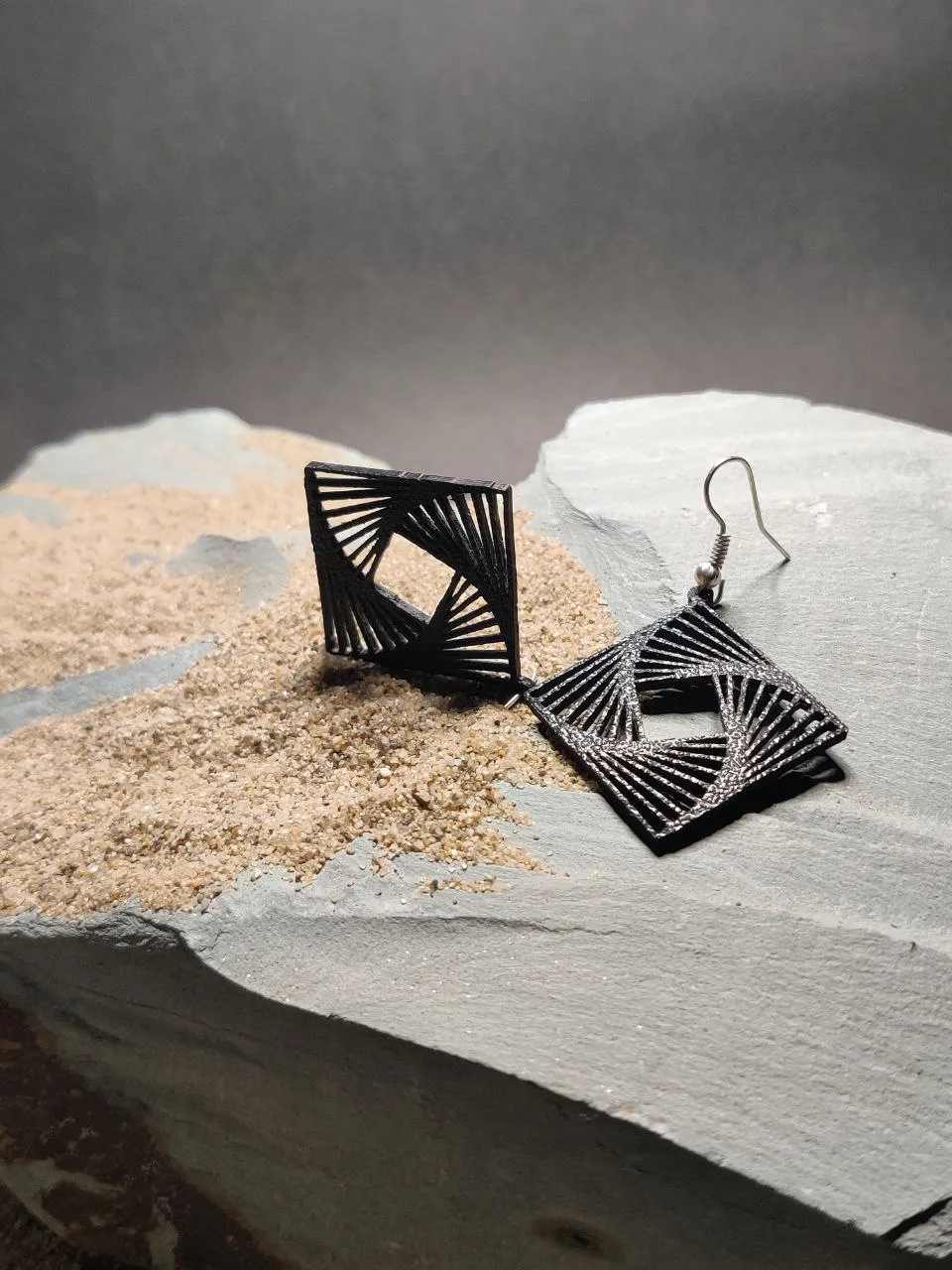 Orbit Squared-earrings view 2