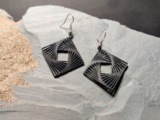 Orbit Squared-earrings
