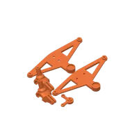Bras supérieur avant à roulements à billes - OpenRC F1 — photo 3