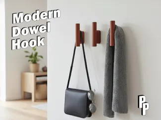 Modern Dowel Hook