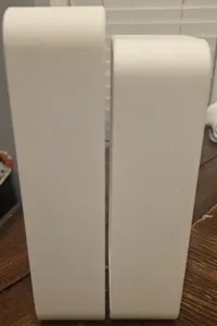 0.2mm layer, 2 walls, 15% infill Scaled to 108%