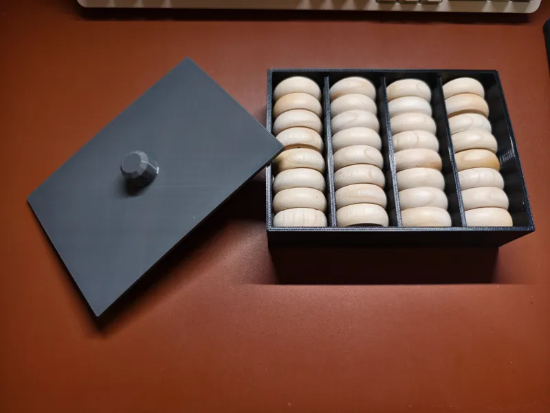 chess box-round chess pieces-37.5mmφ象棋盒子
