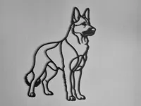Berger allemand - art 2D — photo 2
