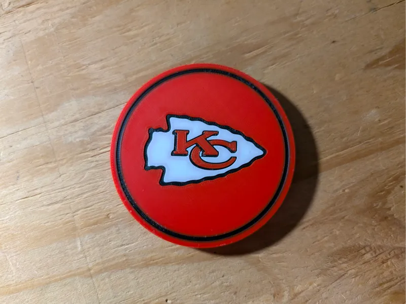 Kansas City Chiefs Drink Coaster