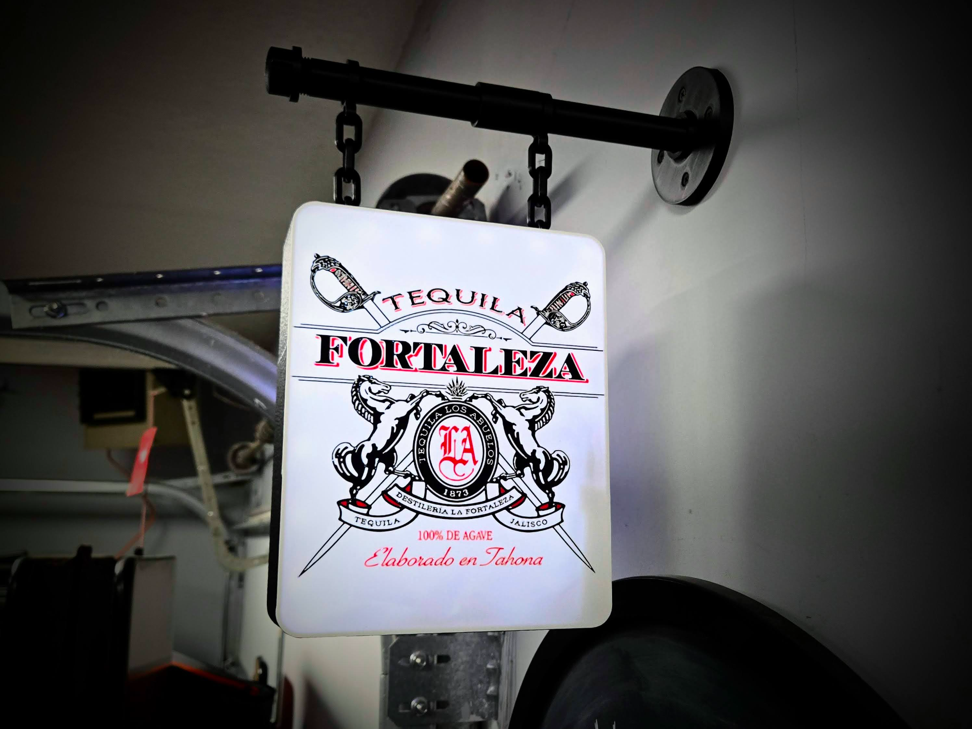 FORTALEZA ~ Double-Sided LED Lightbox Sign