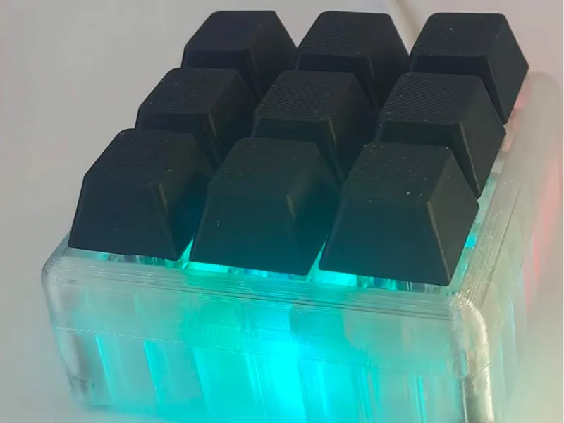 YD-2040 (YD-RP2040) 3x3 Macro Pad