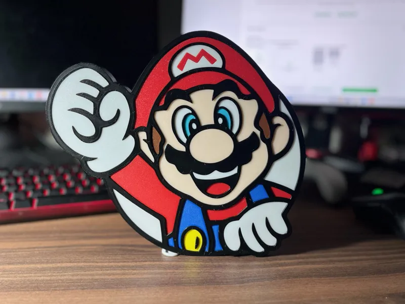 Super Mario Wall Decor NO AMS
