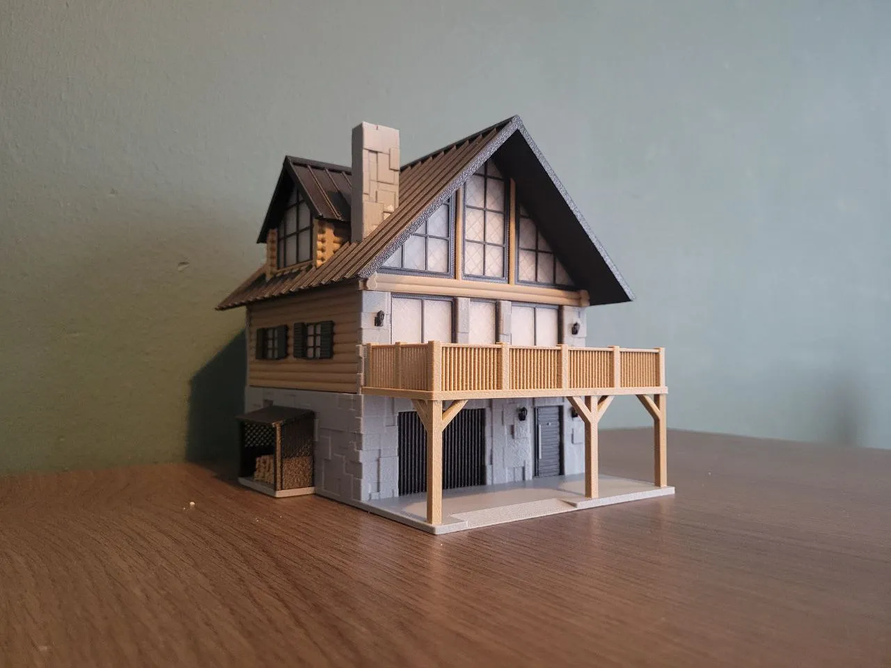 Mountain house view 2