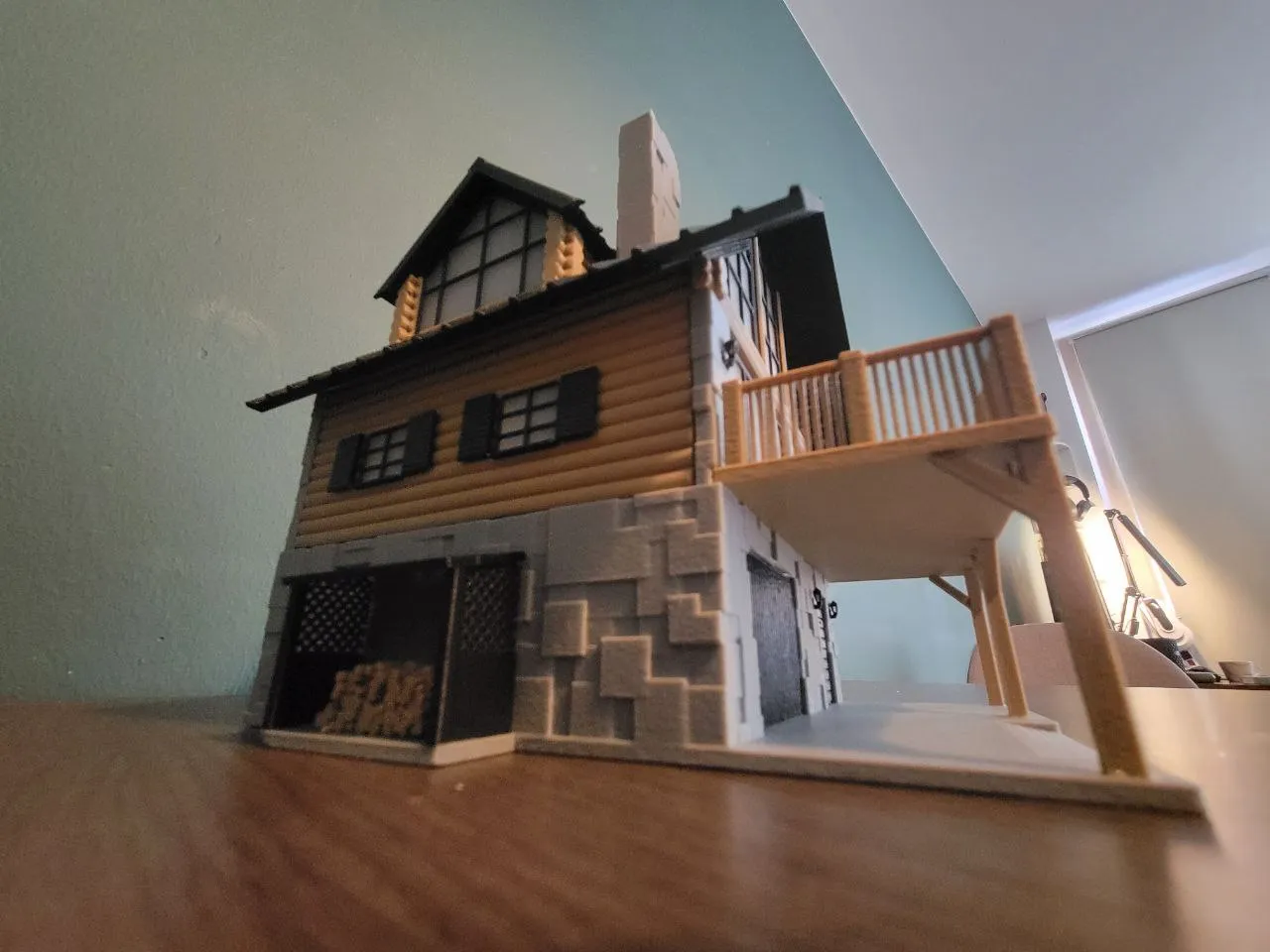 Mountain house view 4
