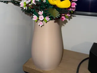 Vase for brick flowers