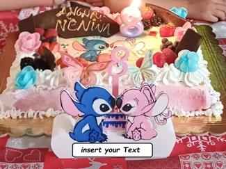 Decorazione x compleanno di Stitch