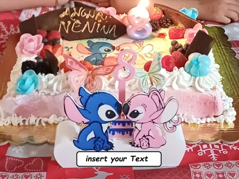 Decorazione x compleanno di Stitch