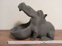 Bol sculpture hippopotame — photo 4