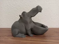 Bol sculpture hippopotame — photo 3
