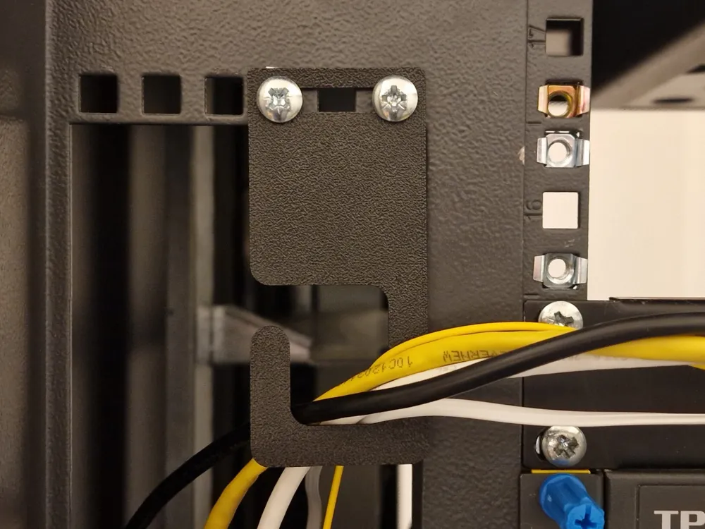 3d Model Rack Cable Management Vertical U Rack Wire Management Hook by Alex MakerWorld: Download Free ...