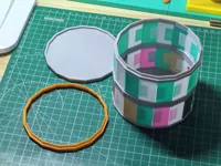 PETG，一层打盘1，多层加盘2，盘3可选