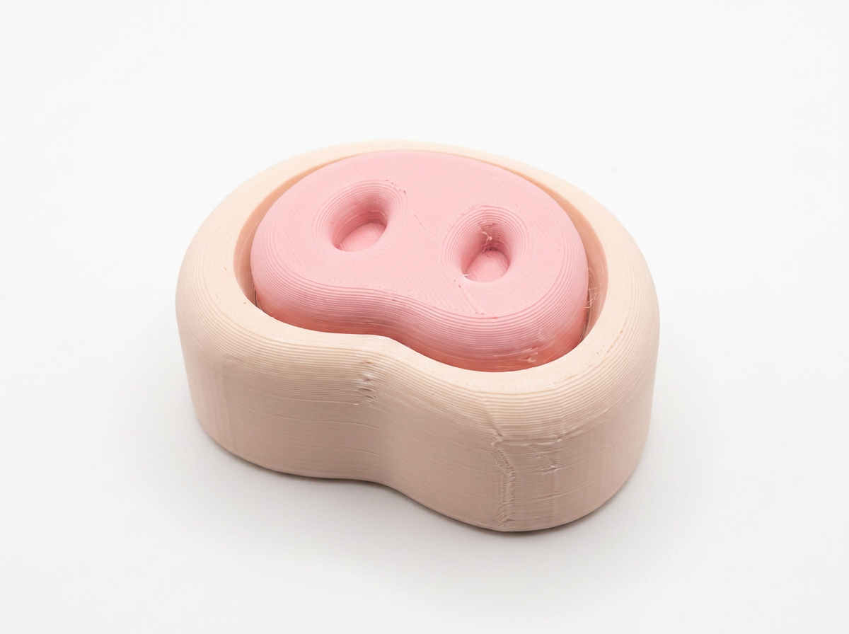 Miniatura 2 do modelo 3D 猪鼻按压器·双倍解压