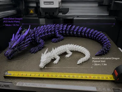 HUGE ARTICULATED DRAGON