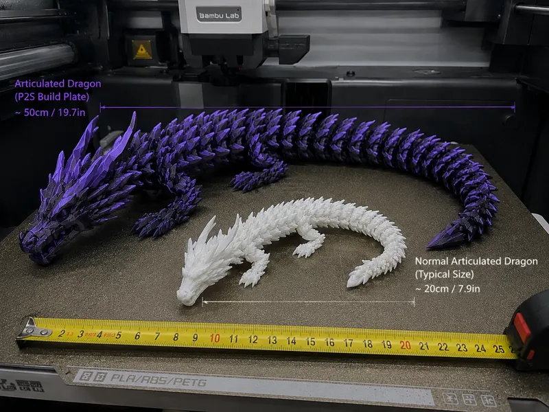 HUGE ARTICULATED DRAGON