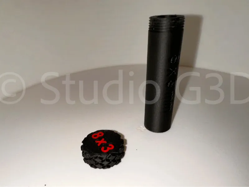 Etui pour aimants 8x3 mm