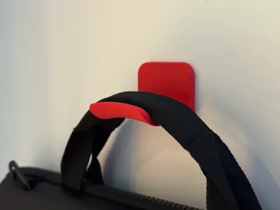 Backpack Hanger for Double Sided Tape