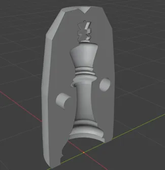 chess king mold