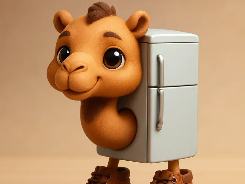 Frigo Camello Buffo Fardelo Chibi - Brainrot