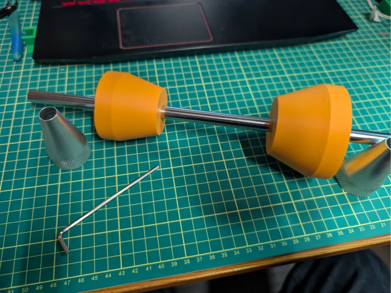 KTM 1290R wheel balance adapter
