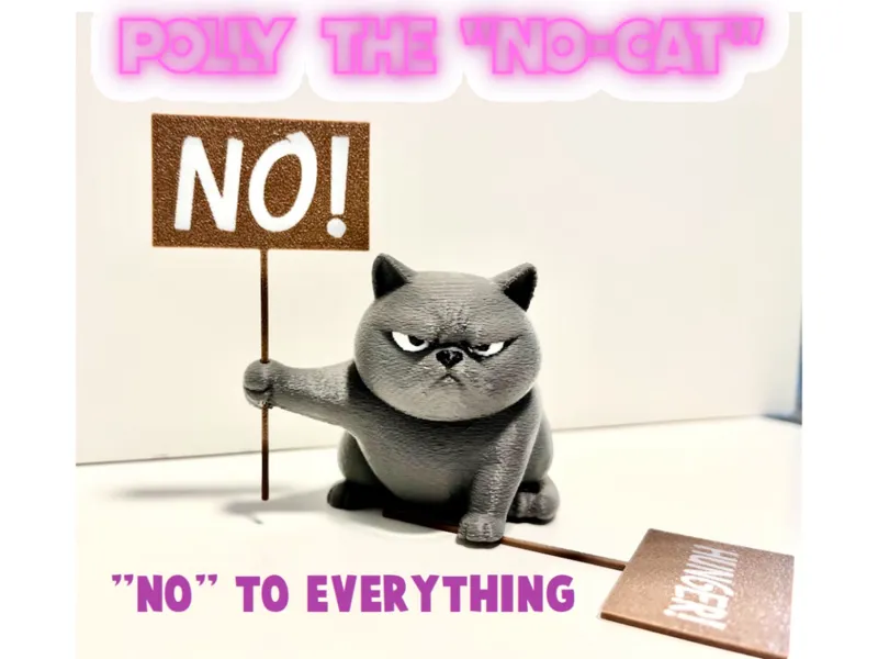Polly "NEIN-KATZE" Fat Angry British Kurzhaar