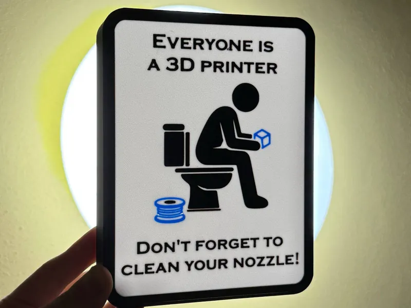 Funny Sign LightBox