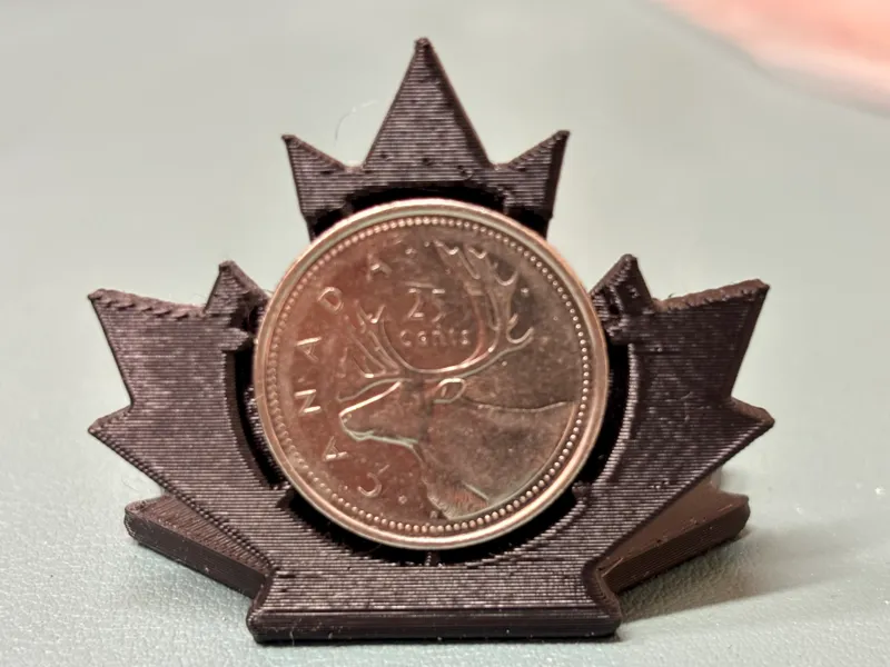 Canadian Quarter Holder