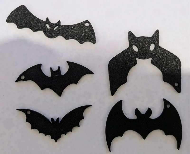 Bat keychain halloween