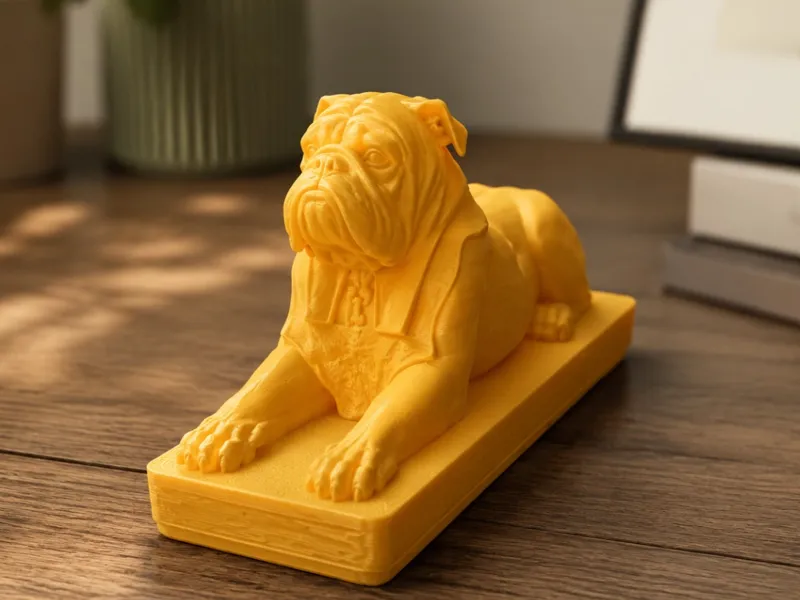 Modern Bulldog Statue