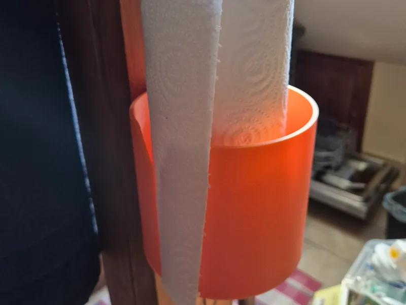Kitchen paper towel holder