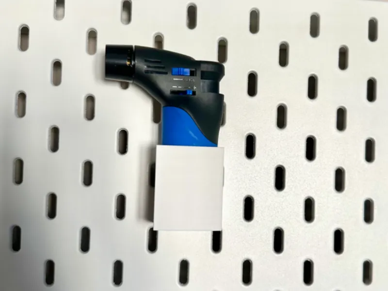 Jet Flame/Lighter holder for IKEA SKADIS