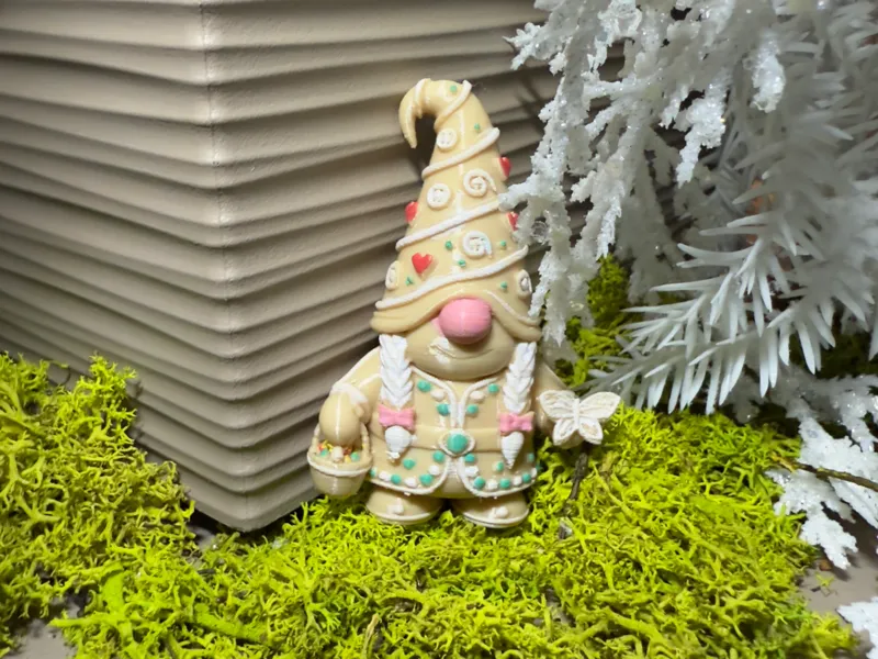 Christmas gnome Mrs.Gingerbread gnome 