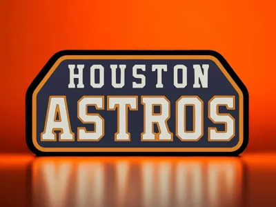 Houston Astros v1 LED Lamp