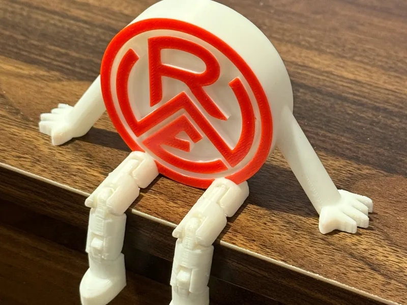Rot Weiss Essen Logo mit Wackelbeinen