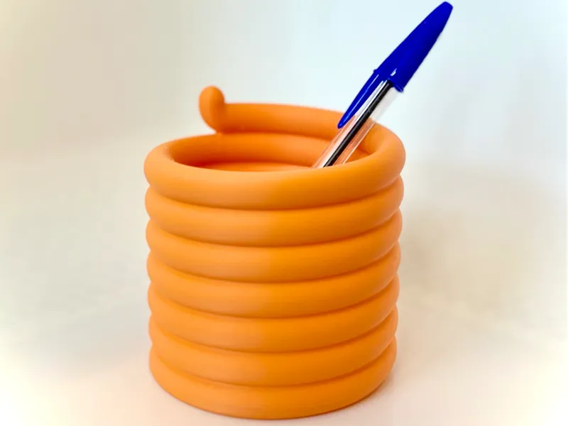 Spiral Cup - Pen Holder - Toothbrush Holder