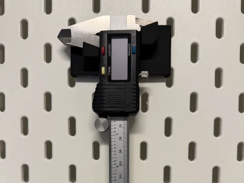 Massschieber Halter, SKADIS kompatibel