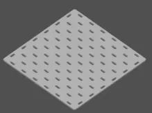 Full of Holes Plate (256*256*5)
