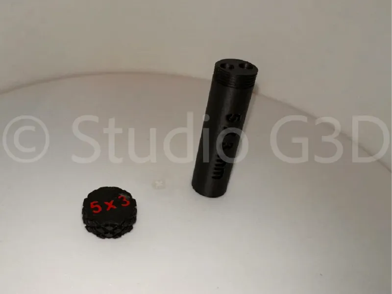 Étui pour aimants 5x3 mm